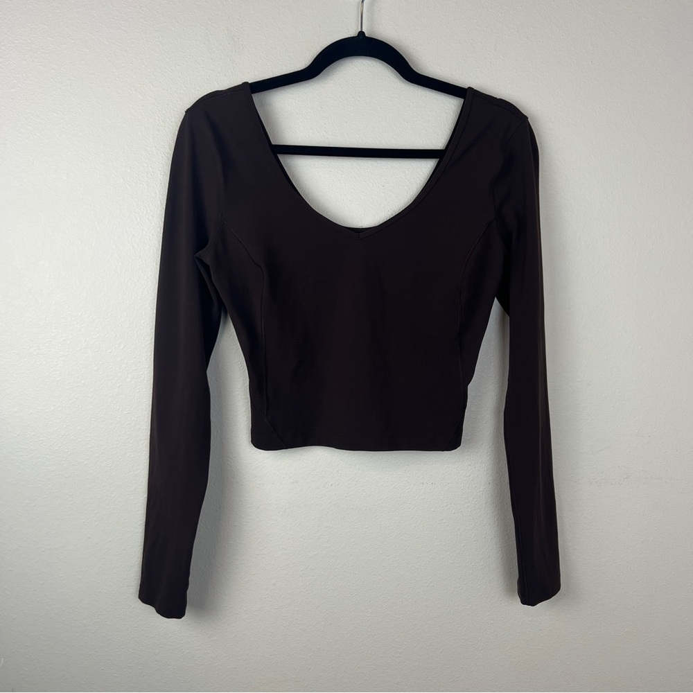 Lululemon Align Long Sleeve Shirt in French Press